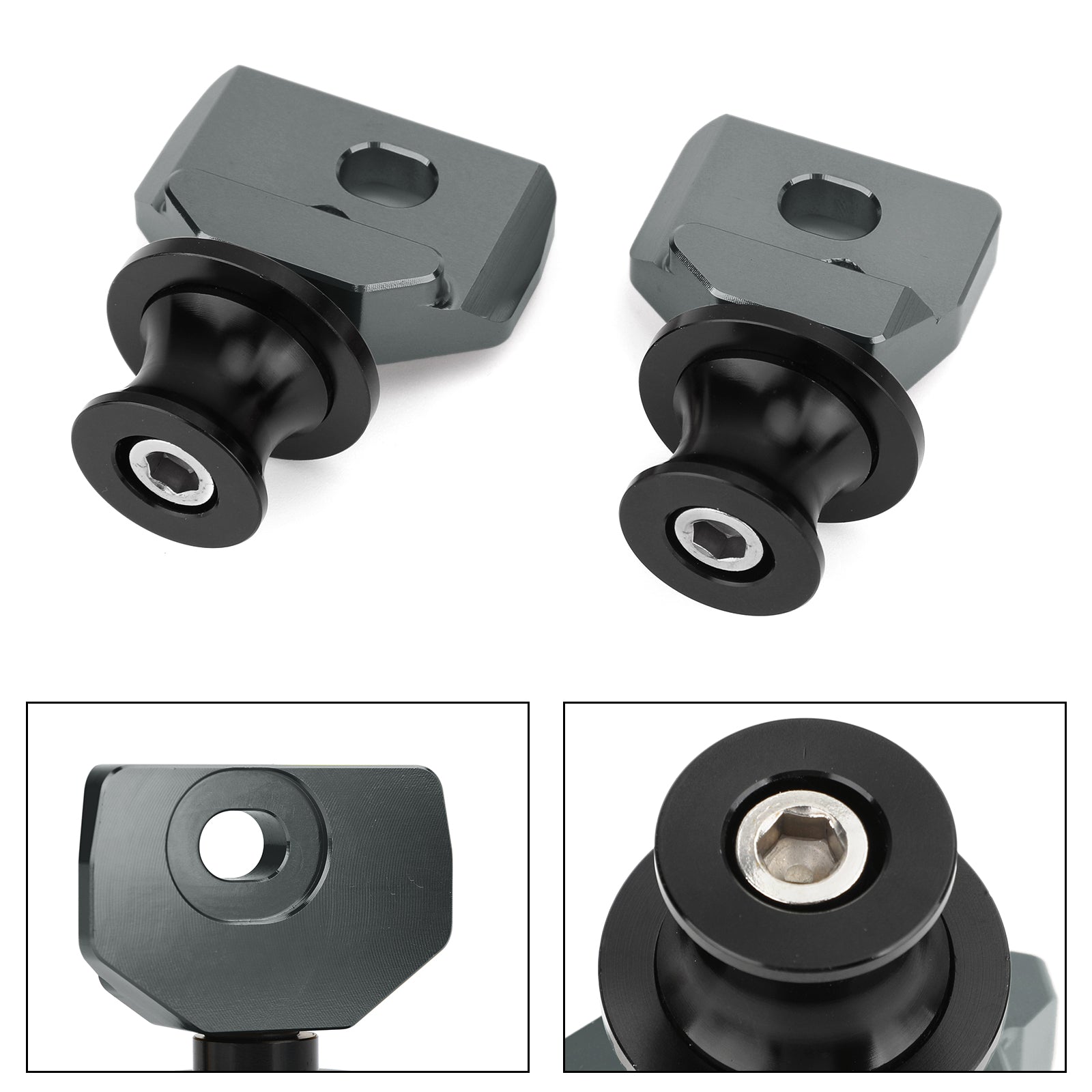 CNC Chain Adjuster Block With Stand Spool For Honda CB650R CBR650R 2019-2020 Generic