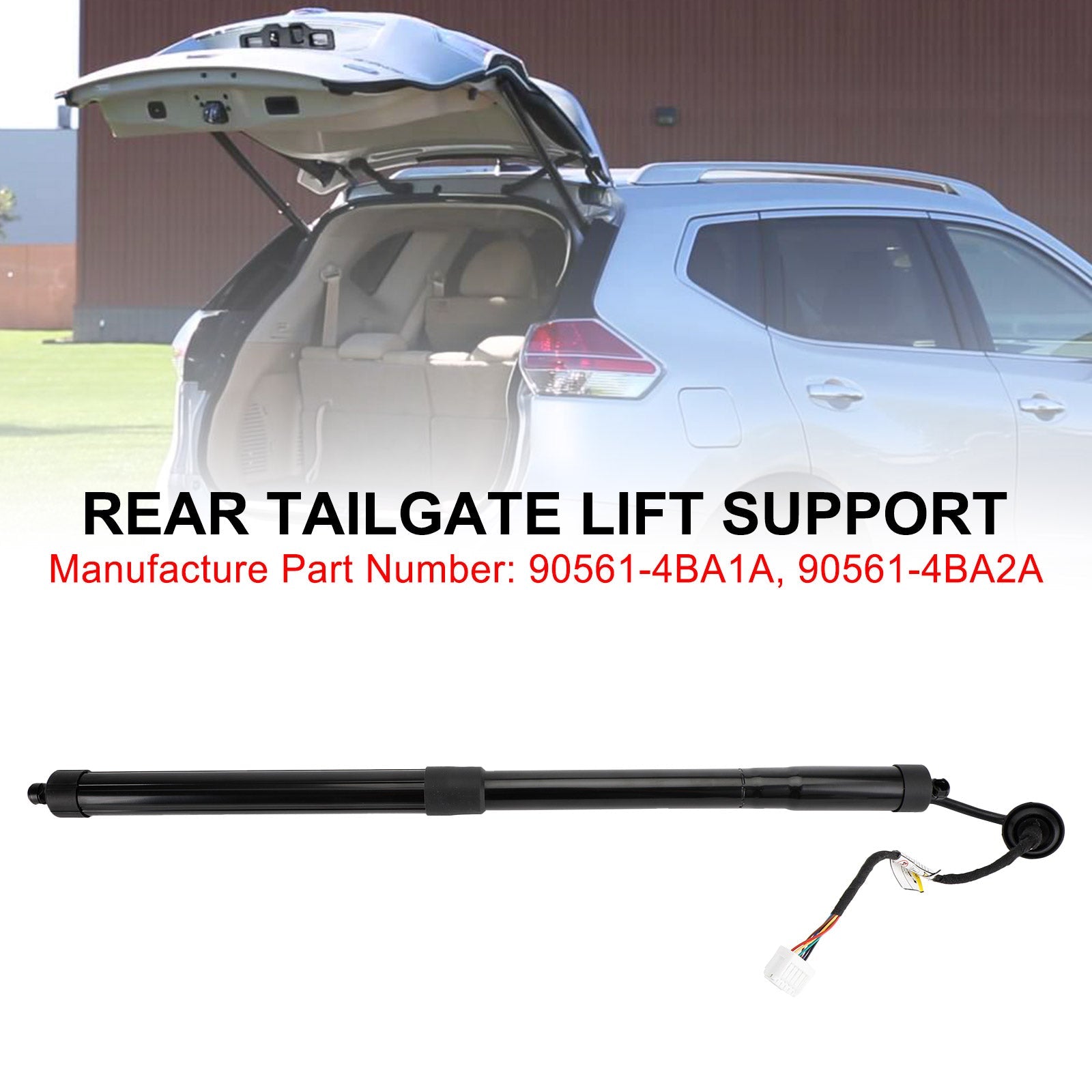 2014-2019 Nissan Rogue S Sport Utility 4-Door 2.5L Rear Tailgate Power Hatch Lift Support W/ Opener 90561-4BA4A