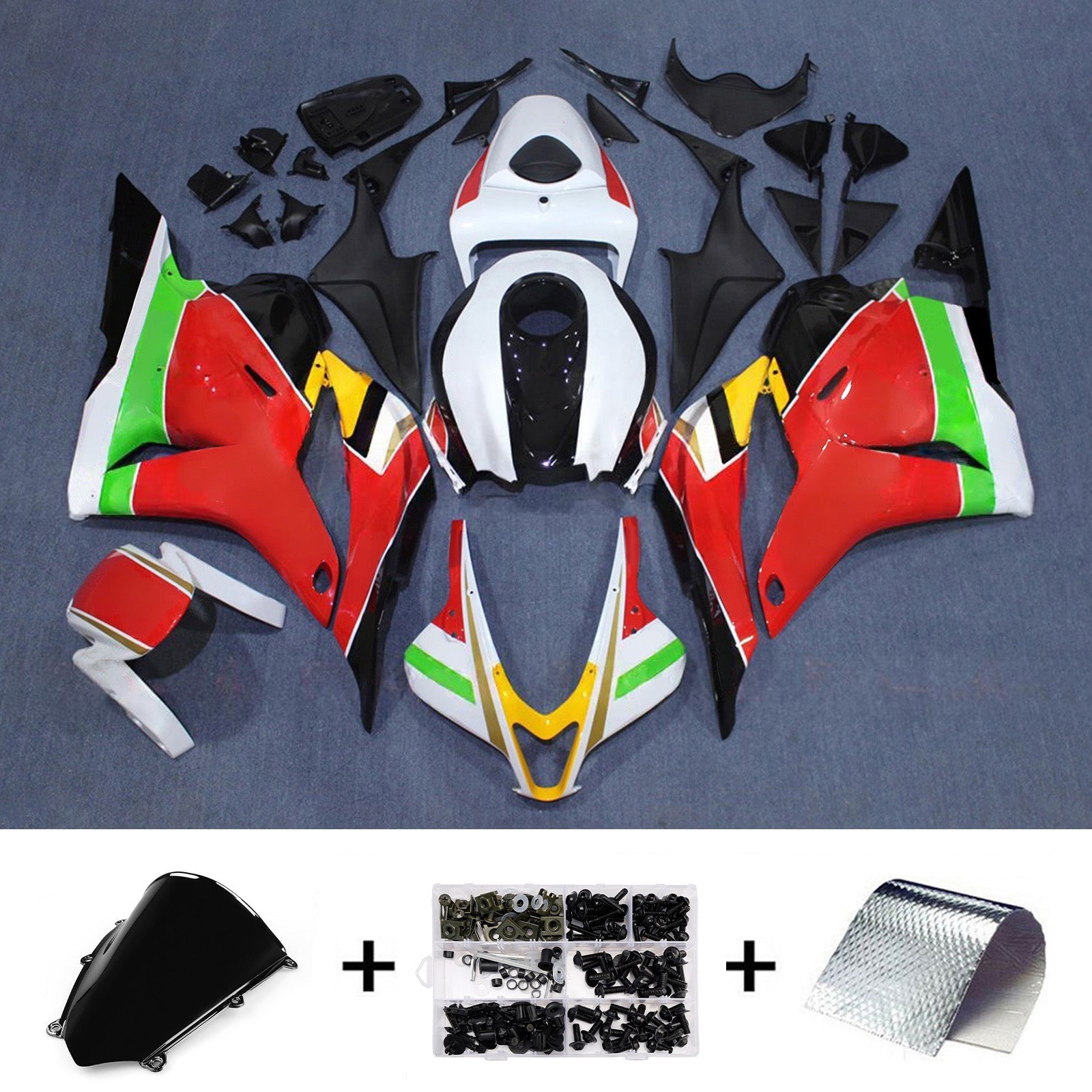Injection Fairing Kit Bodywork Plastic ABS For Honda CBR600RR 2009-2012 F5