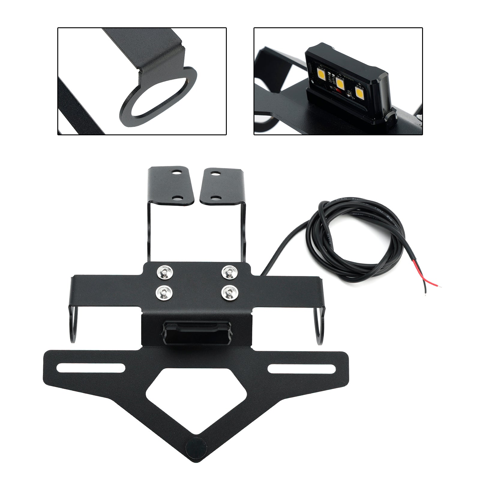License Plate Holder Frame Bracket fit for Yamaha MT-07 2025-2026