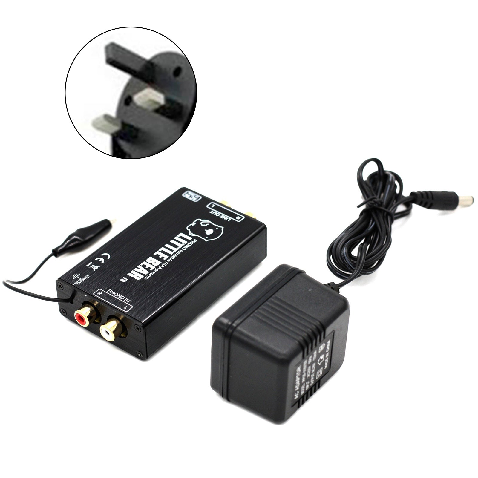 T9 Phono Preamp Preamplifier MM Phono Stage Preamp LP Vinyl Record Player