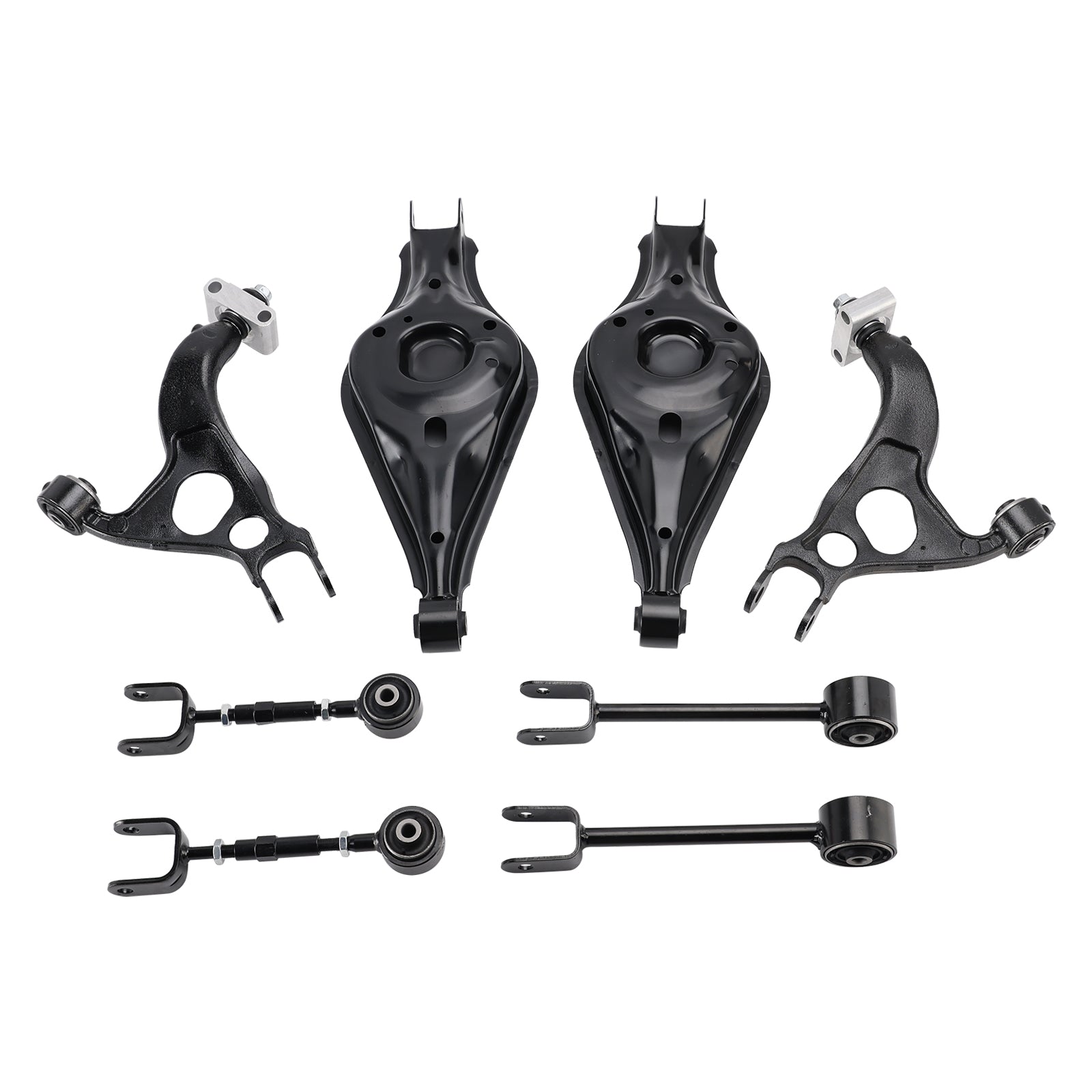 2013-2019 For Ford Police Interceptor Utility 8Pcs Rear Suspension Upper & Lower Control Arms 8A8Z5A649C