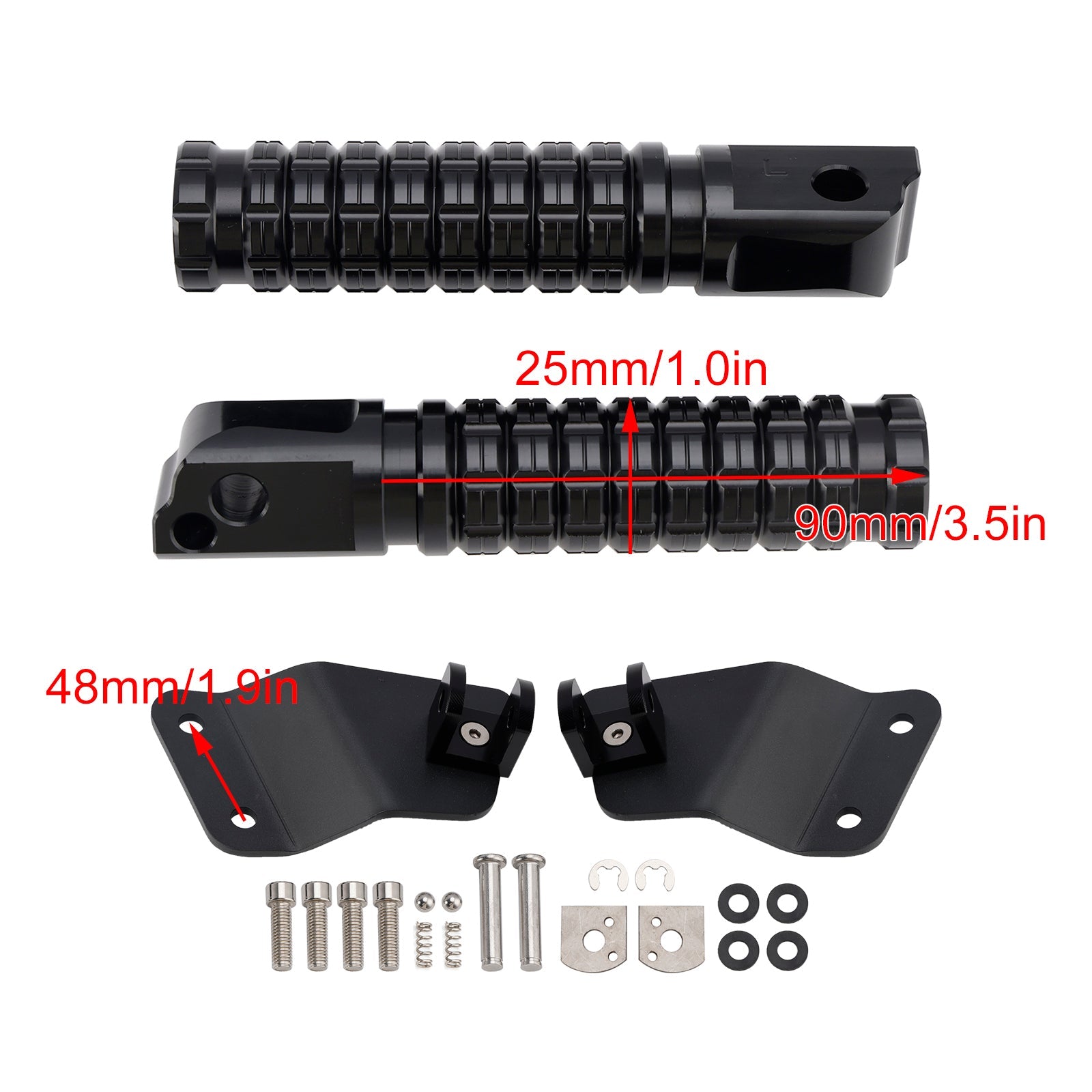 2021-2024 HONDA Trail 125 JA55/JA65 Rear Footrests Foot Peg