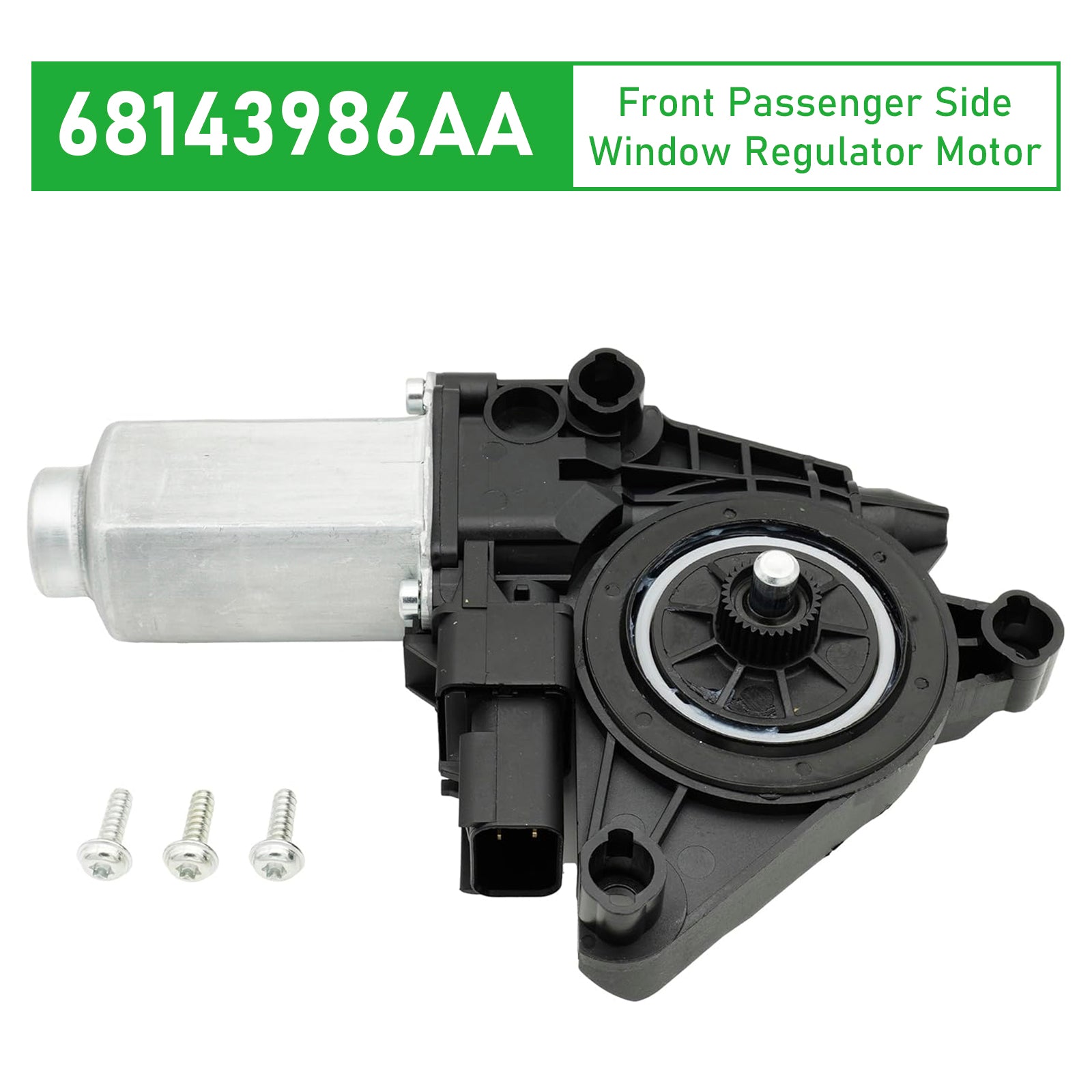 2011-2023 Charger 300 Front Passenger Side Window Regulator Motor 68143986AA