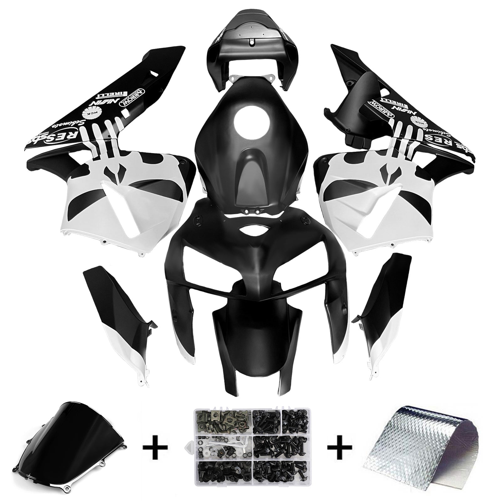 Injection Fairing Kit Bodywork Plastic ABS For Honda CBR600RR 2005-2006 F5