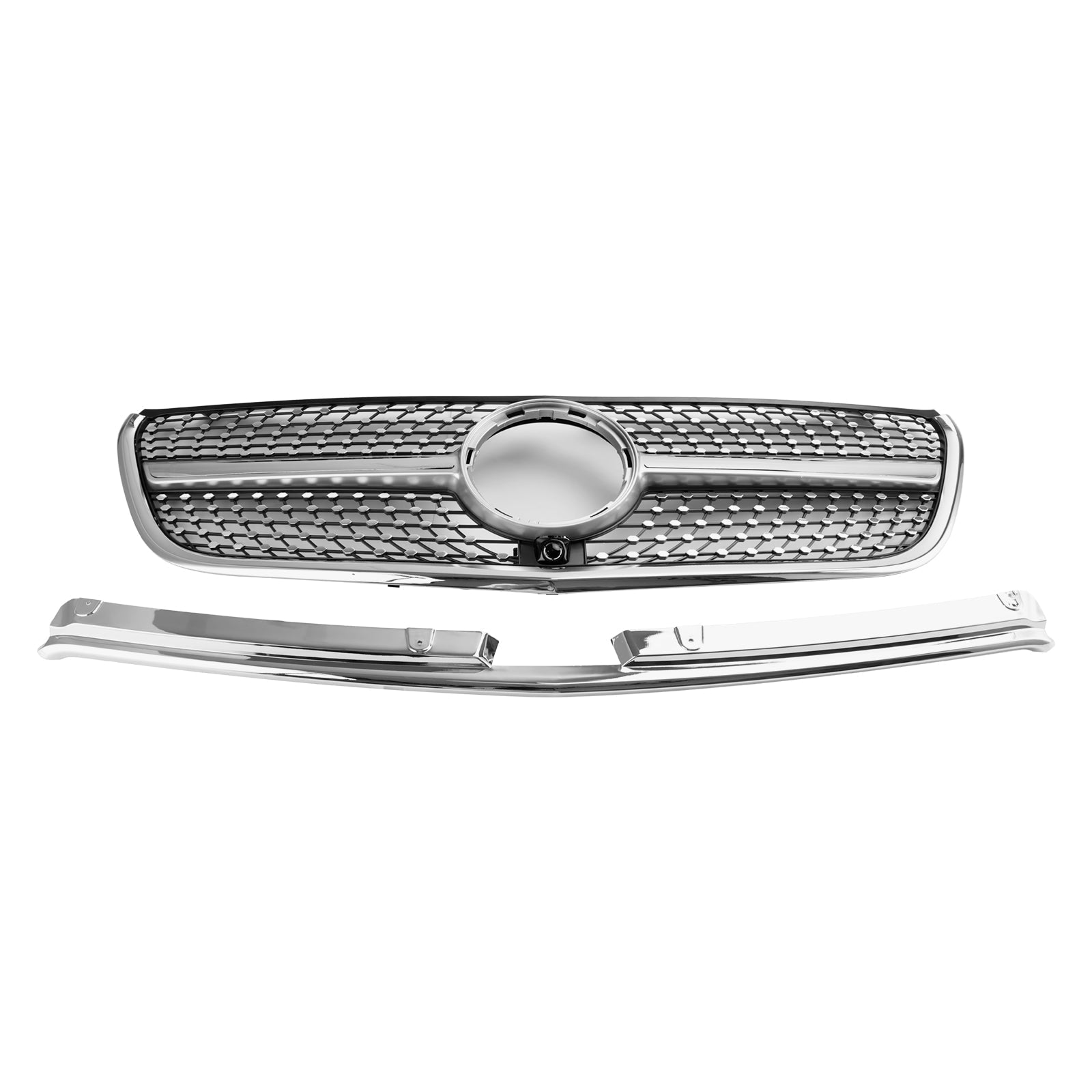2015 2016 2017 2018 2019 Vito W447 Mercedes GT Stlye Diamond Front Bumper Grill Grille