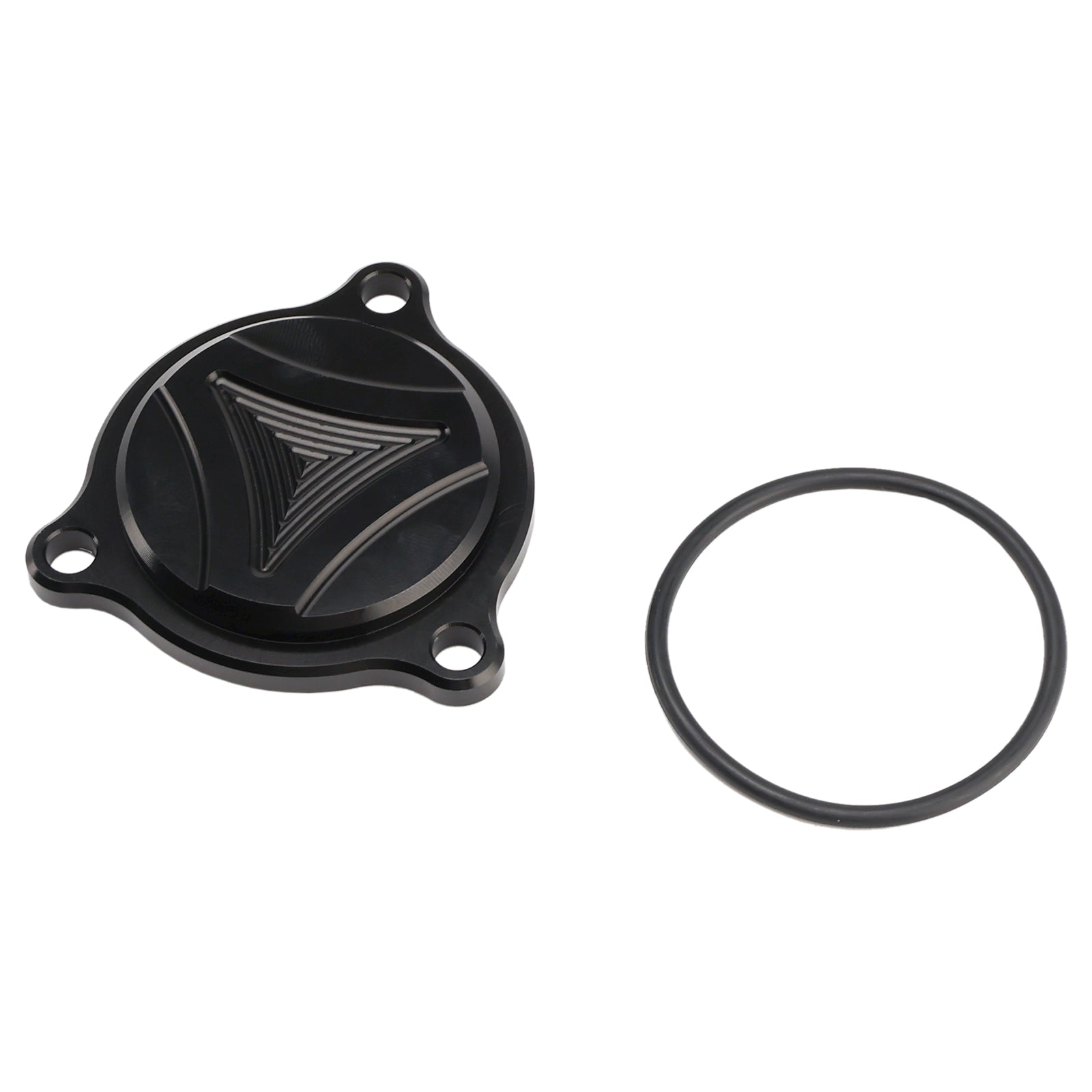 Engine Oil Filter Cover Black For Suzuki LTZ400 LTR450 DRZ400/400E/400S/400SM