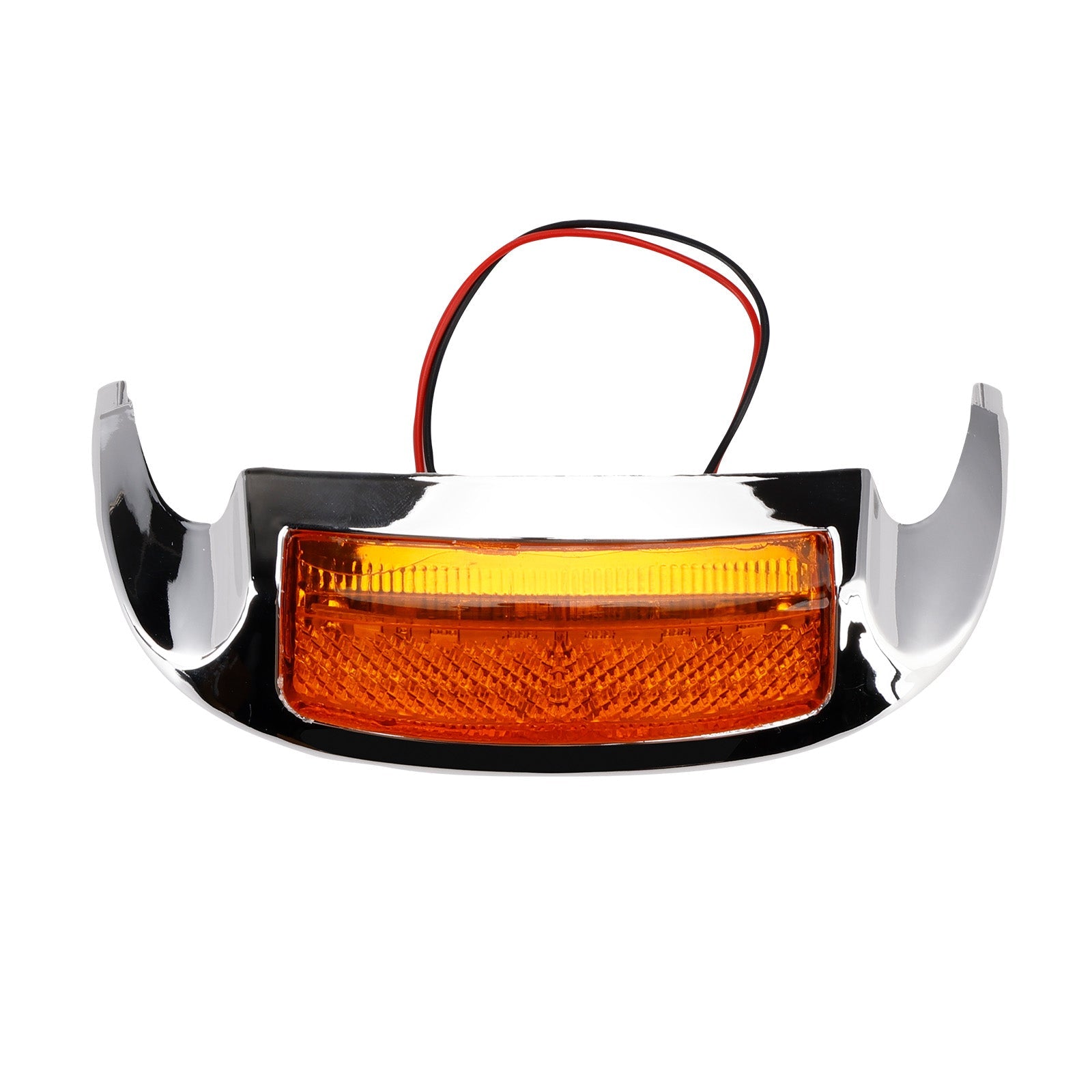 Front Fender Tip LED Lens Fit For Electra Glide Ultra Limited Low 2014-2023