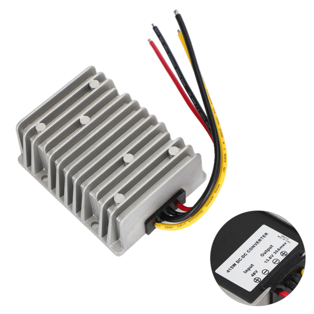 Areyourshop 48V 30A Step Down to 13.8V DC DC Converter Voltage Reducer Regulator 414W