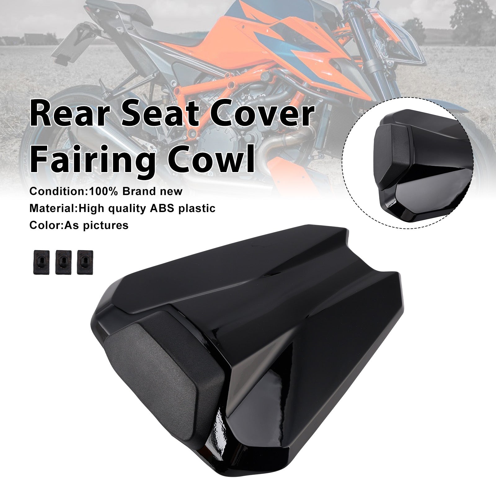 2020-2023 For 1290 Super Duke R Rear Pillion Seat Cover Fairing Cowl