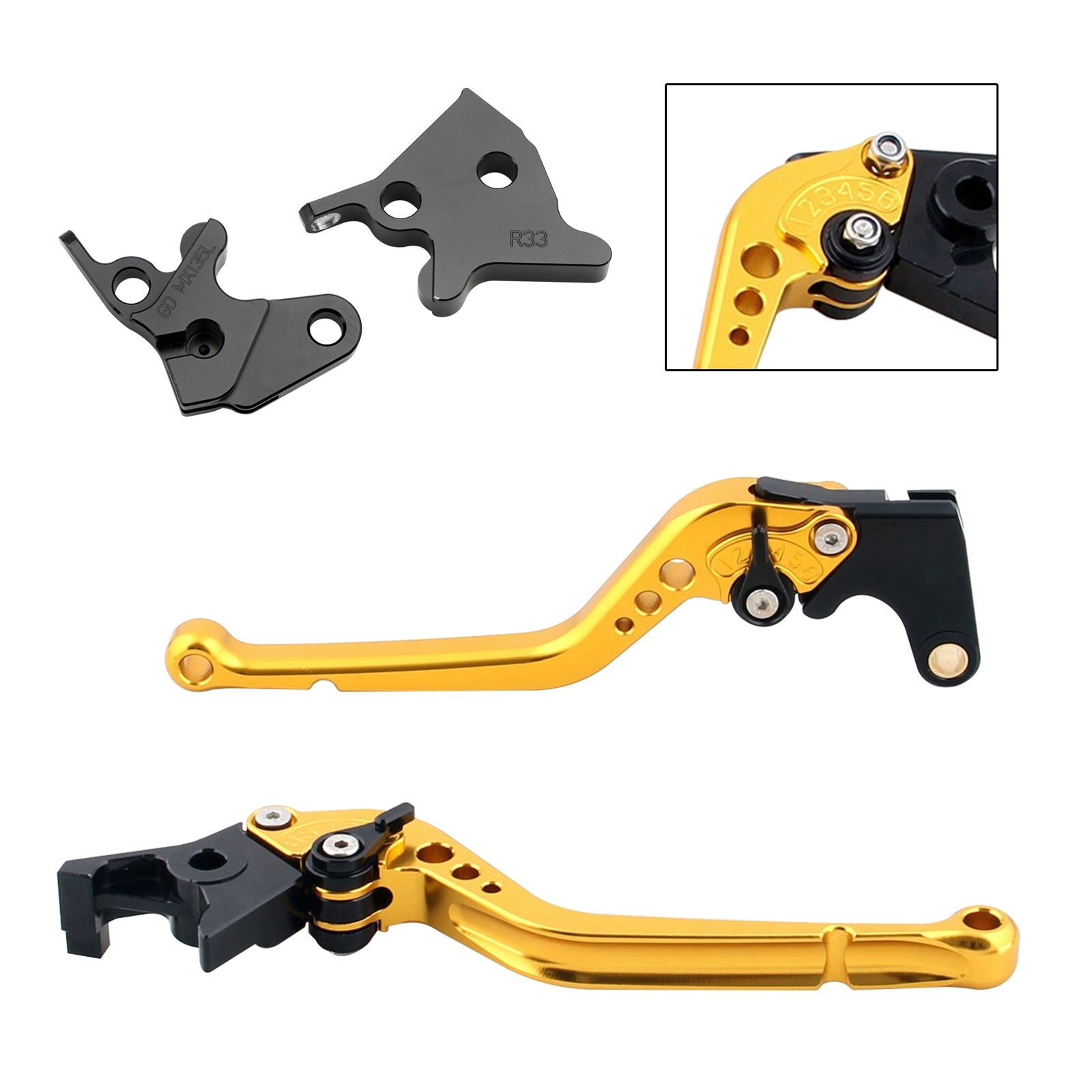 2005-2014 YAMAHA YBR125 Long Clutch Brake Lever