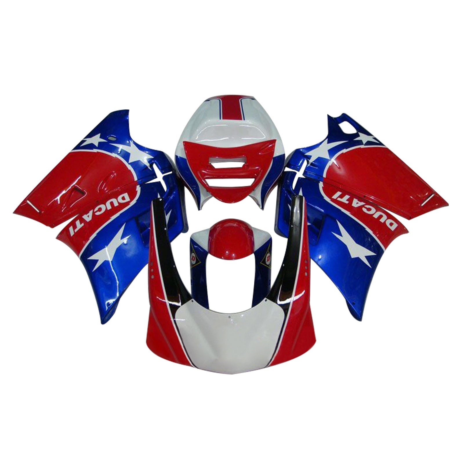 1996-2002 Ducati 996 748 916 998 Fairing Kit Bodywork ABS #103