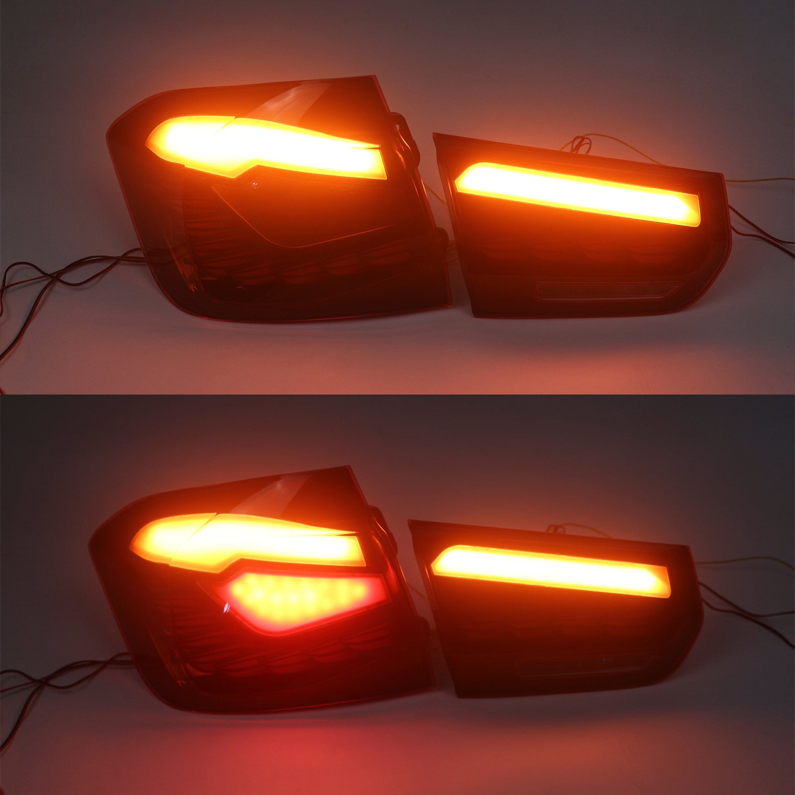 2012-2018 BMW 3 Series F30 F35 F80 L&R Red LED Tail Lights Rear Lamp Assembly 63217313039 63217372793