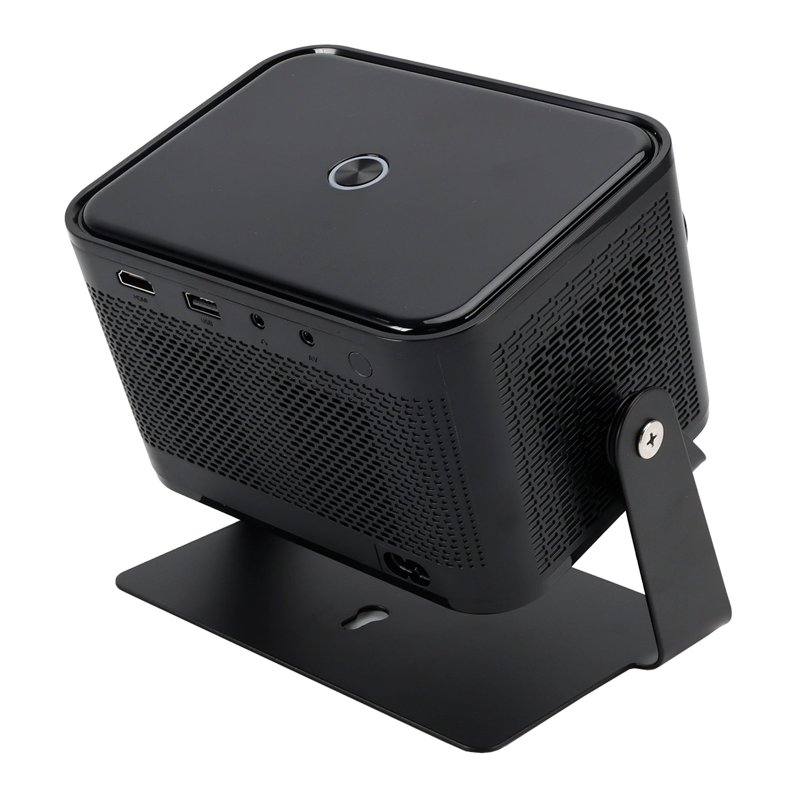 4K Projector Smart Android Home Projector Living Room Bedroom Smart Voice Electric Focus Dual Frequency High-Definition Projector EU