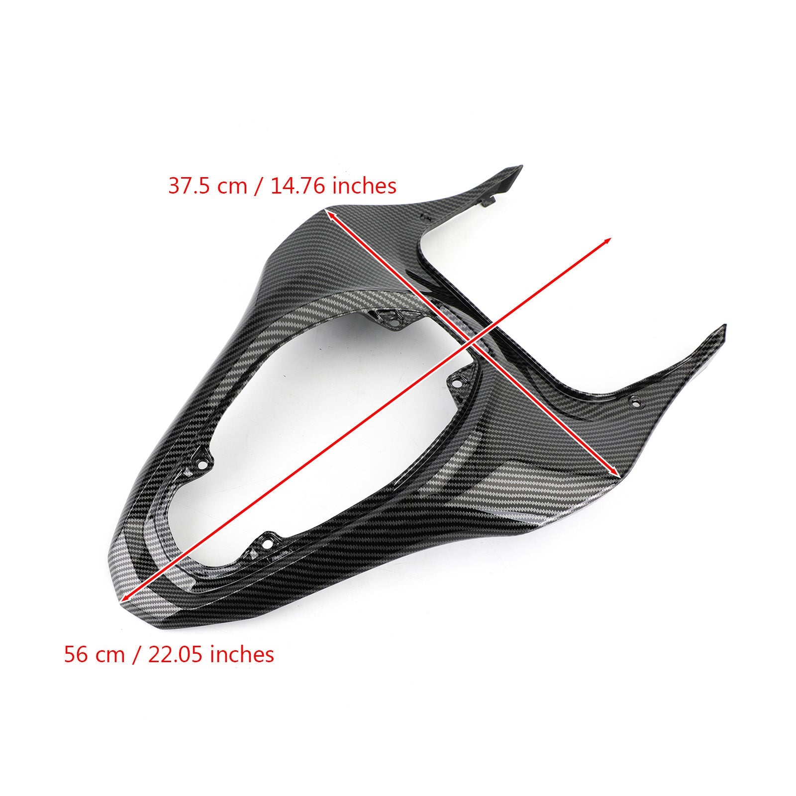 2017-2024 Kawasaki Z900 Motorcycle Rear Seat Fairing Cover Cowl Carbon