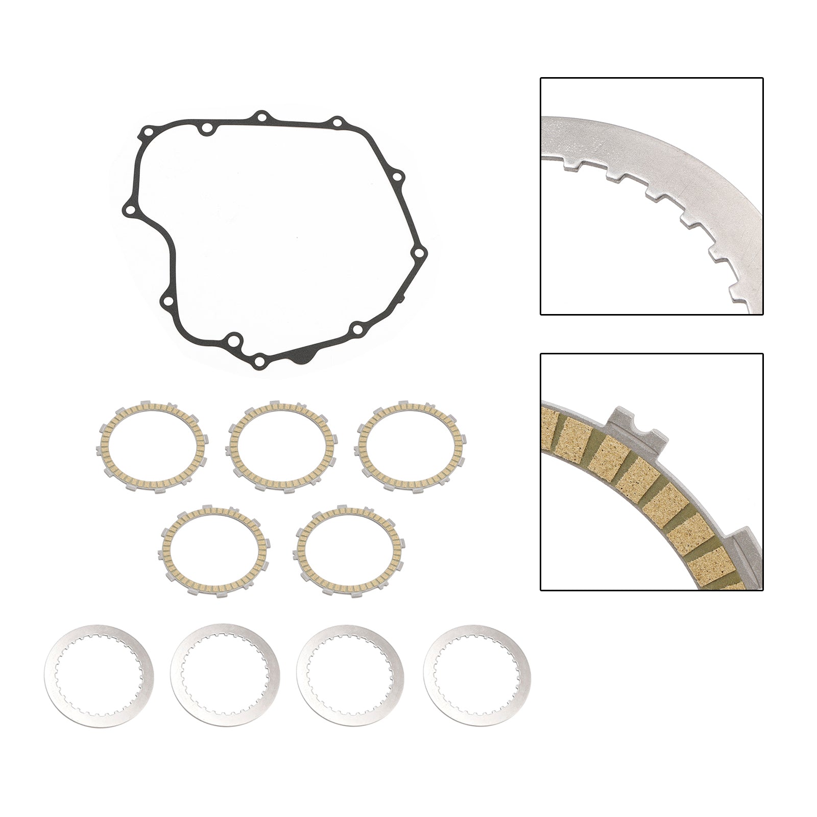 Clutch Friction Plates And Gasket Kit for Kawasaki ER250 Z250 Ninja 250 2013-14
