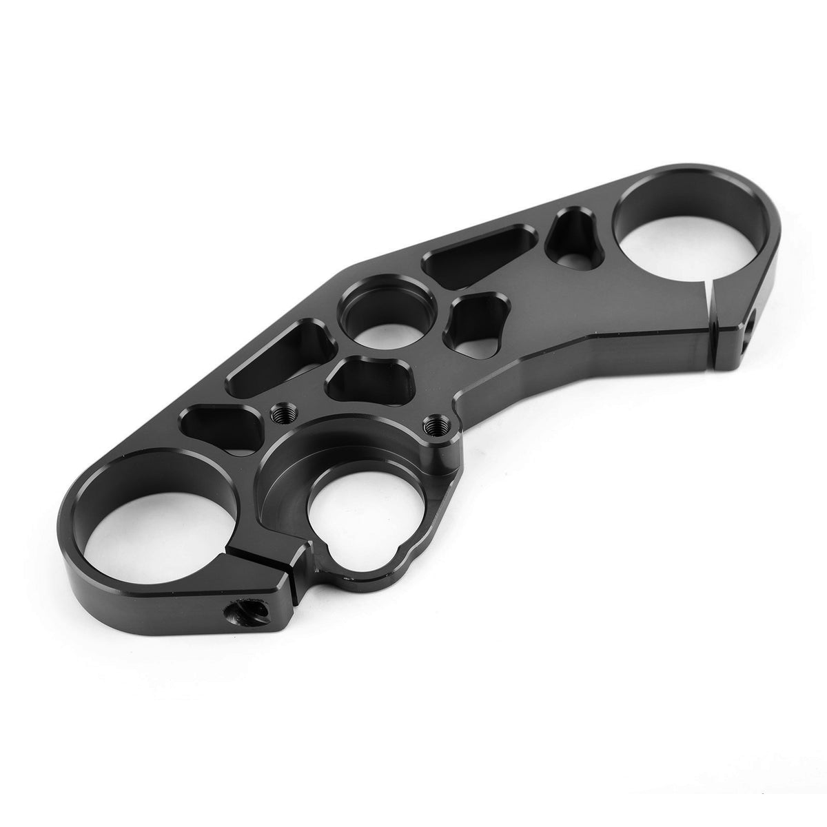 Lowering Triple Tree Front Upper Top Clamp for SUZUKI GSXR 600 750 1000 Black