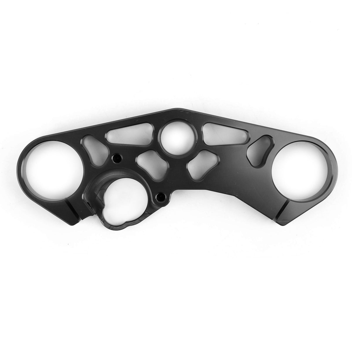 Lowering Triple Tree Front Upper Top Clamp for SUZUKI GSXR 600 750 1000 Black