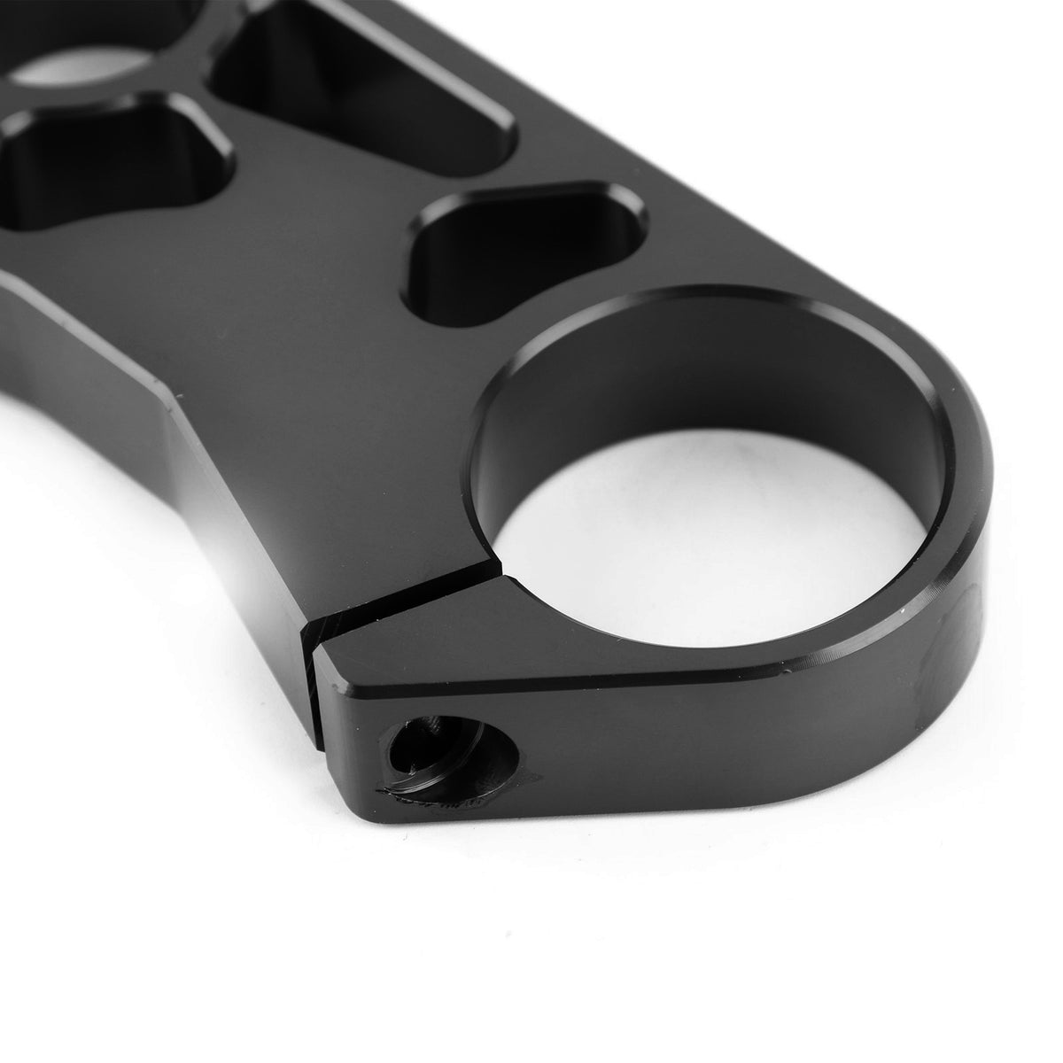 Lowering Triple Tree Front Upper Top Clamp for SUZUKI GSXR 600 750 1000 Black