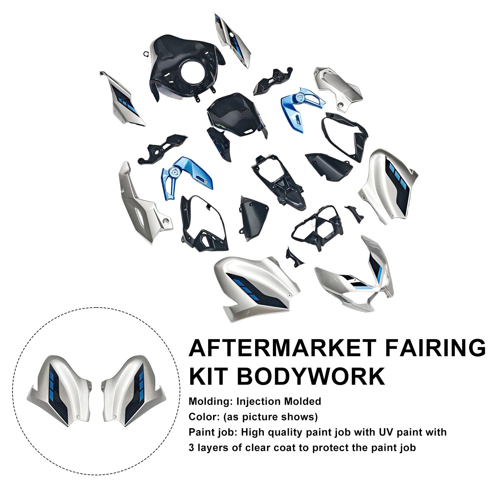 Injection Bodywork Fairing Kit for Kawasaki Z900 2025-2026