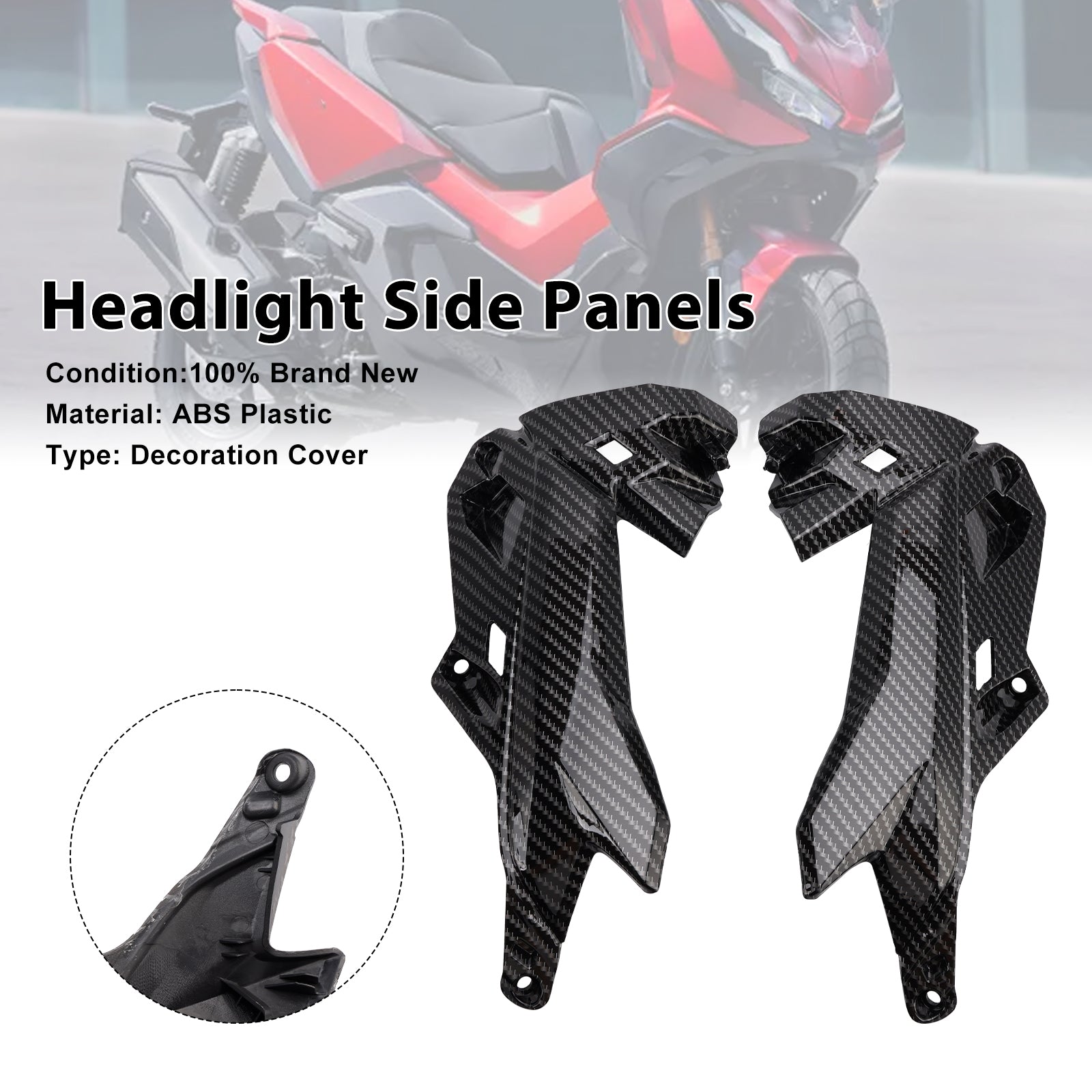 2022-2025 Honda ADV 350 Headlight Side Panels Fairing