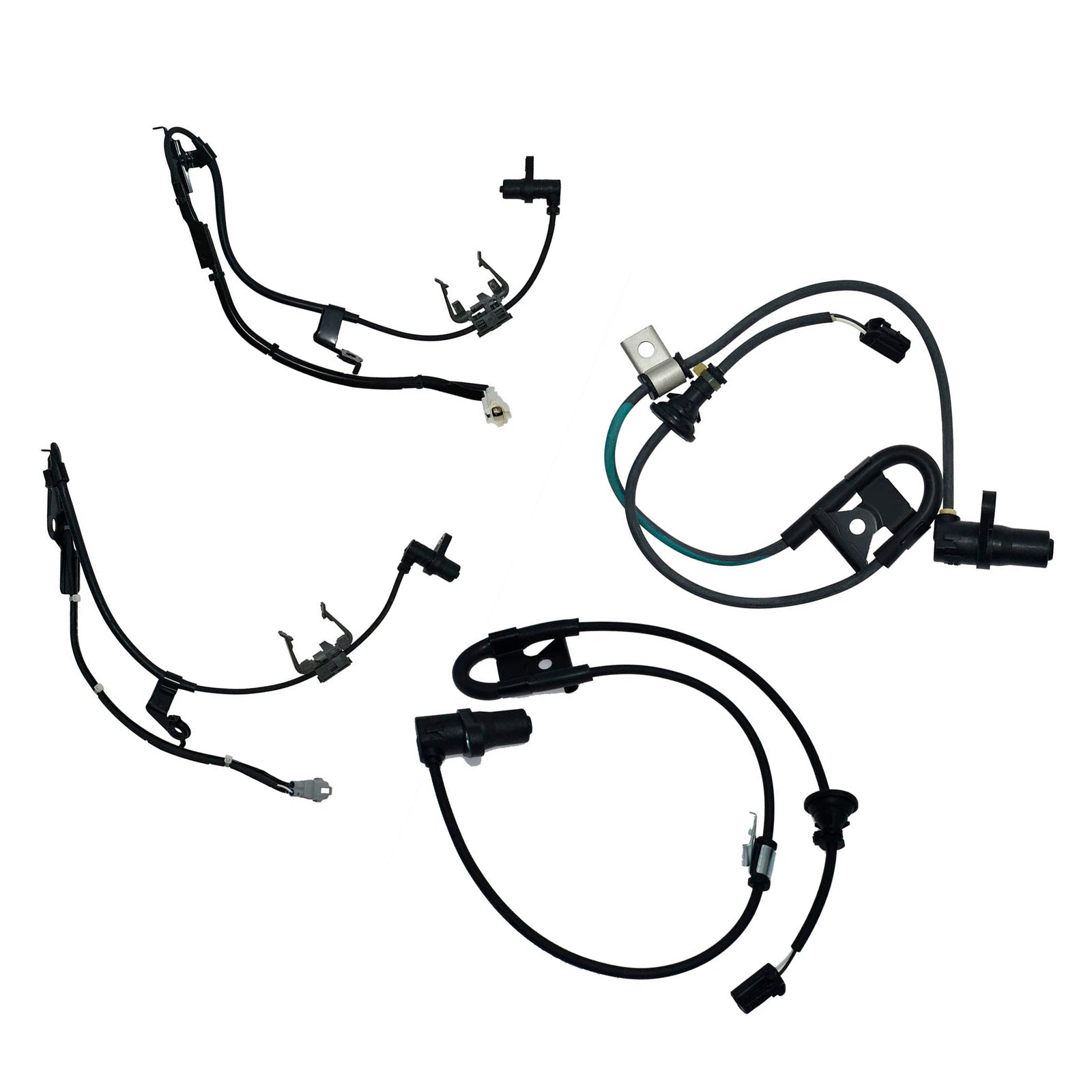 4×ABS Wheel Speed Sensor Front Rear Left Right For Toyota Highlander 2004-2007