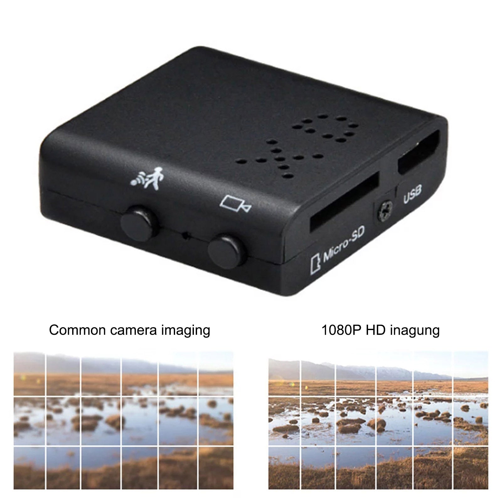 1080P Mini HD Camera Motion Home Security Recording Cam Night Vision