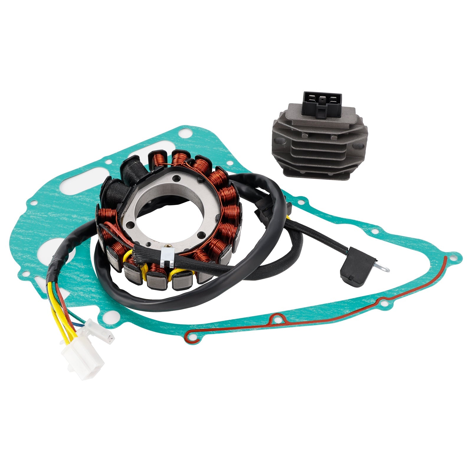 MAGNETO STATOR REGULATOR W/GASKET FOR SUZUKI DR800S DR800SU BIG 1991-1997 95 94