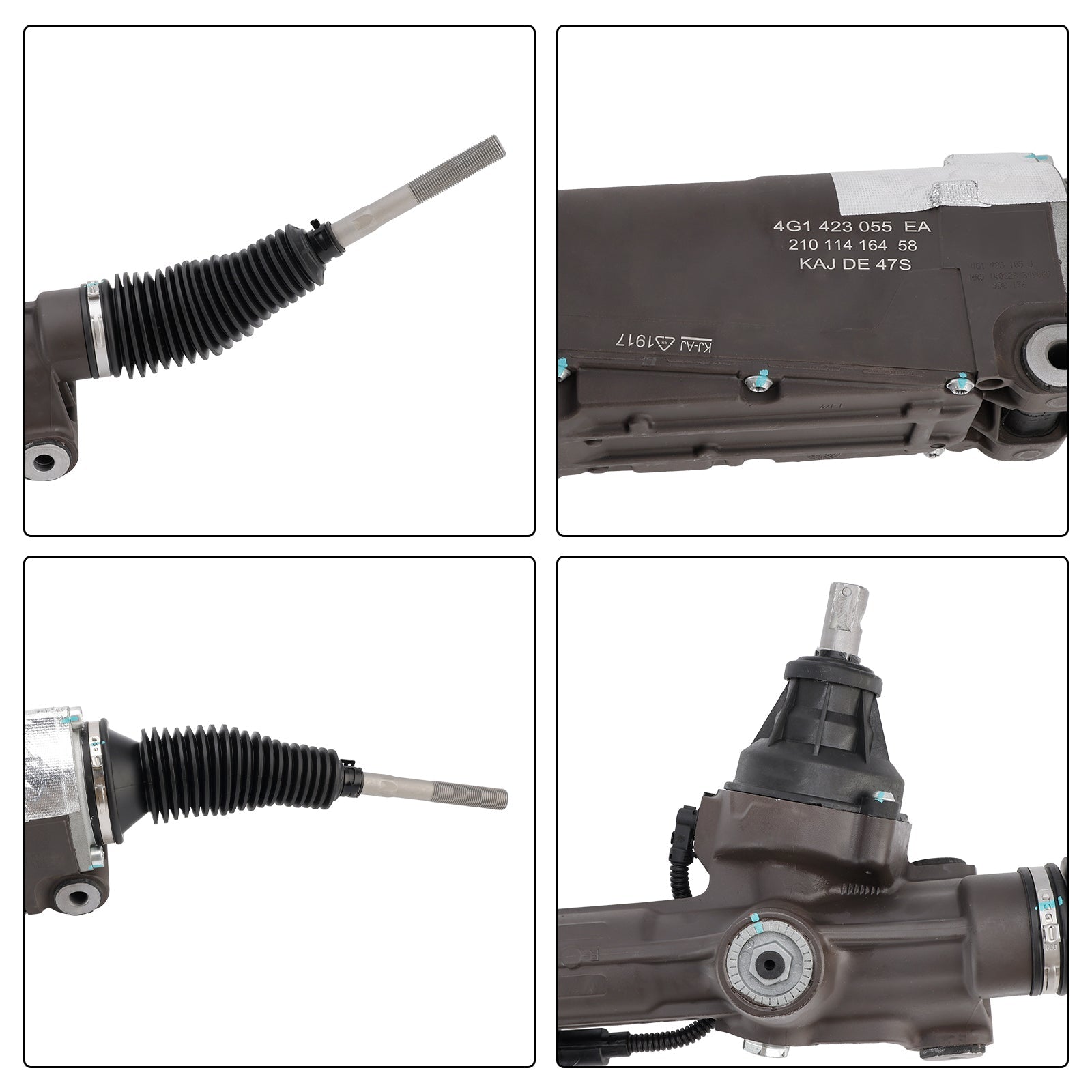 2014 For Audi A6 Premium Sedan 4-Door 2.0L 1984CC 121Cu. In. l4 GAS DOHC Turbocharged Electric Steering Rack 4G0423055