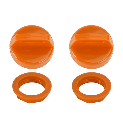 2x Ignition Key Cover 5433534 For Polaris Switchback 800 Rush 600 Pro RMK Orange Generic