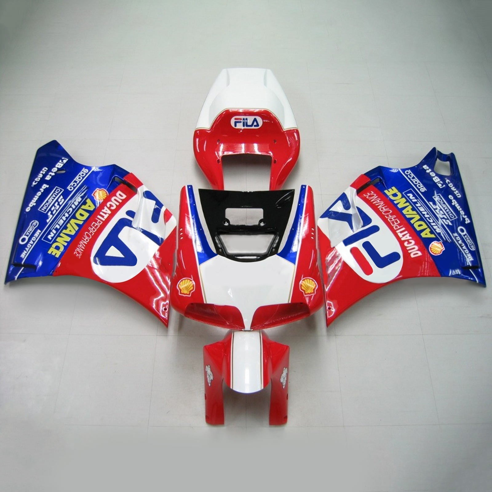 1996-2002 Ducati 996 748 916 998 Fairing Kit Bodywork ABS #103