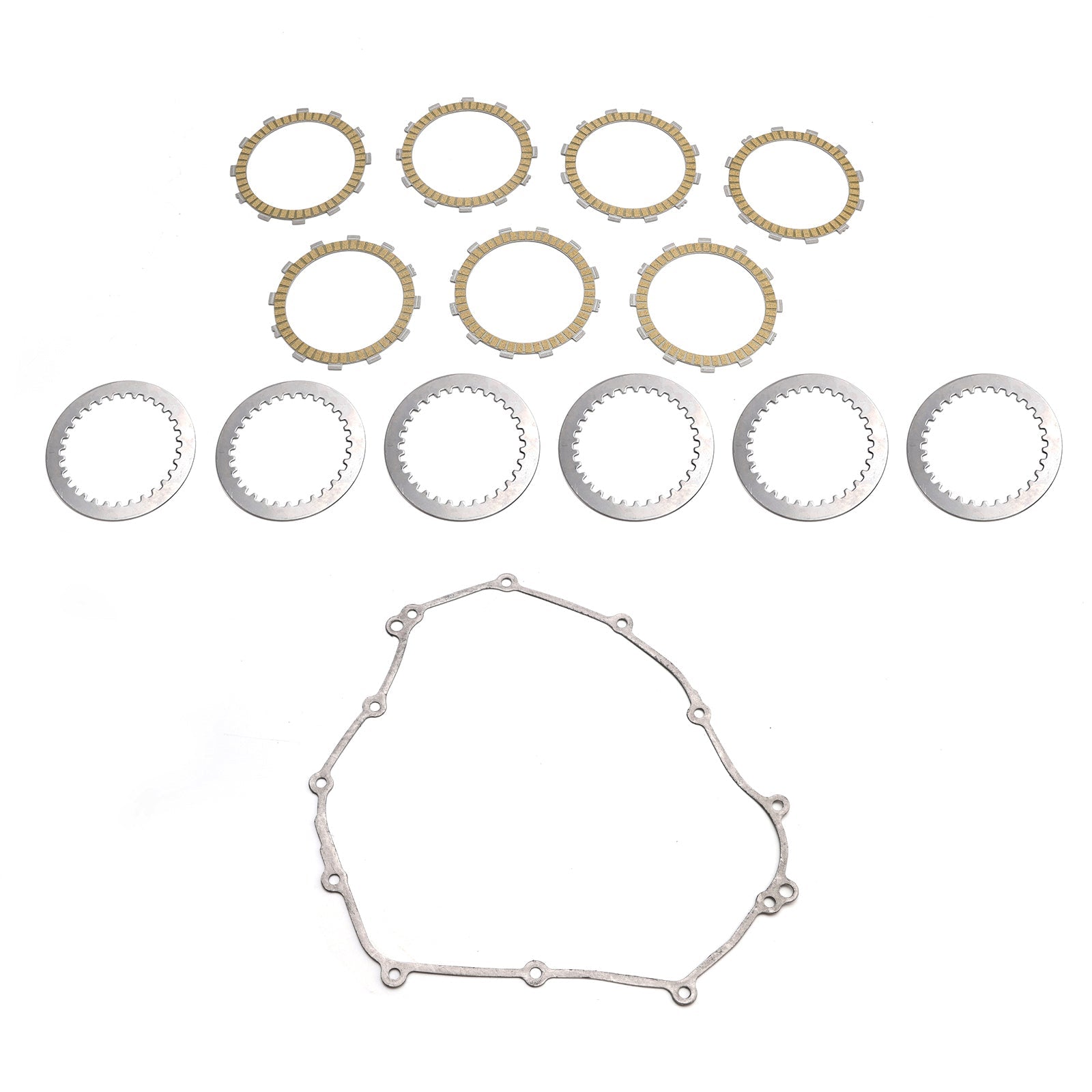 2021-2024 Yamaha Tenere 700 XTZ700 Clutch Friction Plates And Gasket Kit 5TG-16321-00