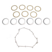2014-2024 Yamaha MTT690 MT07 MT-07 Clutch Friction Plates And Gasket Kit 5TG-16321-00