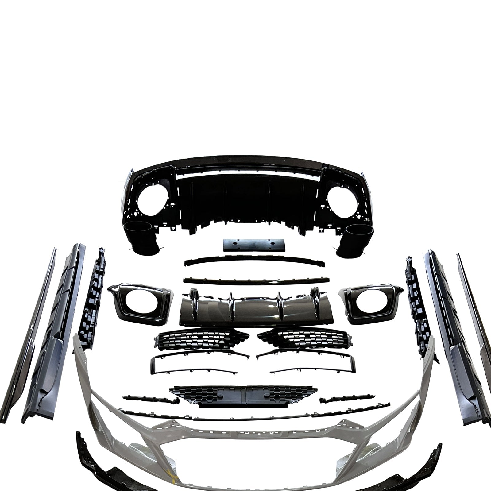 Fit AUDI R8 4S 2016-2020 Upgrade 2021-2024 Carbon Fiber Body Kit Bumper