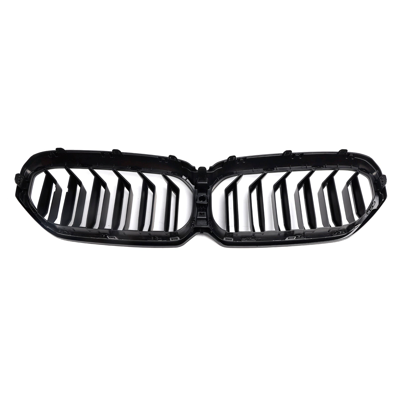 2021-2024 BMW G30 G31 LCI Matte Black Dual Slats Front Kidney Grille