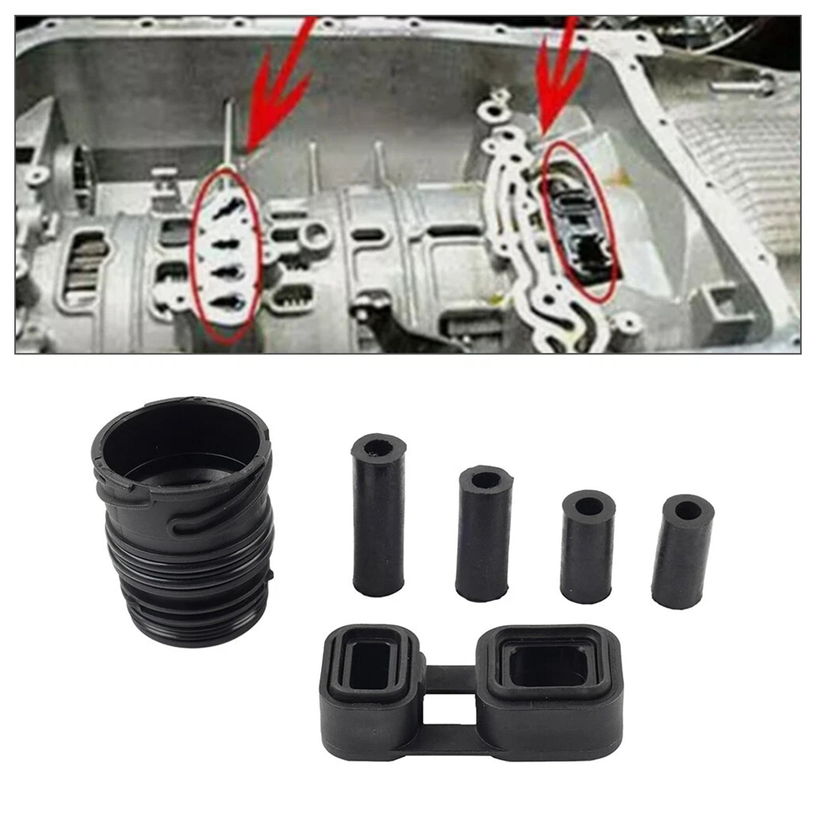 Automatic Gearbox Valve Body Adapter Seal Kit For BMW 6 speed 6HP26 28 32 34