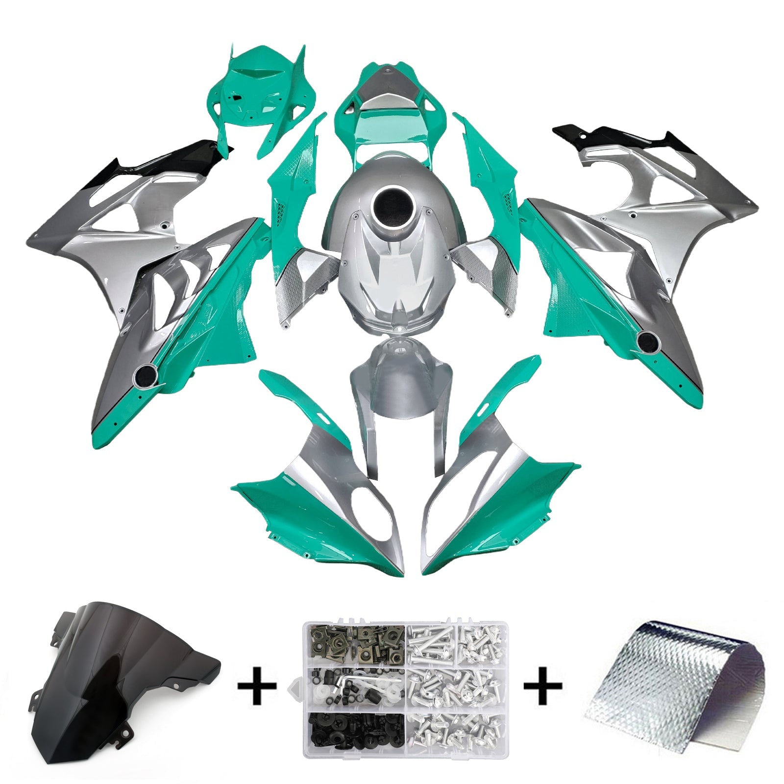 2017-2018 BMW S1000RR Injection Fairing Kit Bodywork Plastic ABS