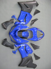 2005-2006 Kawasaki ZX6R 636 Amotopart Fairings Blue Black Ninja Racing Customs Fairing
