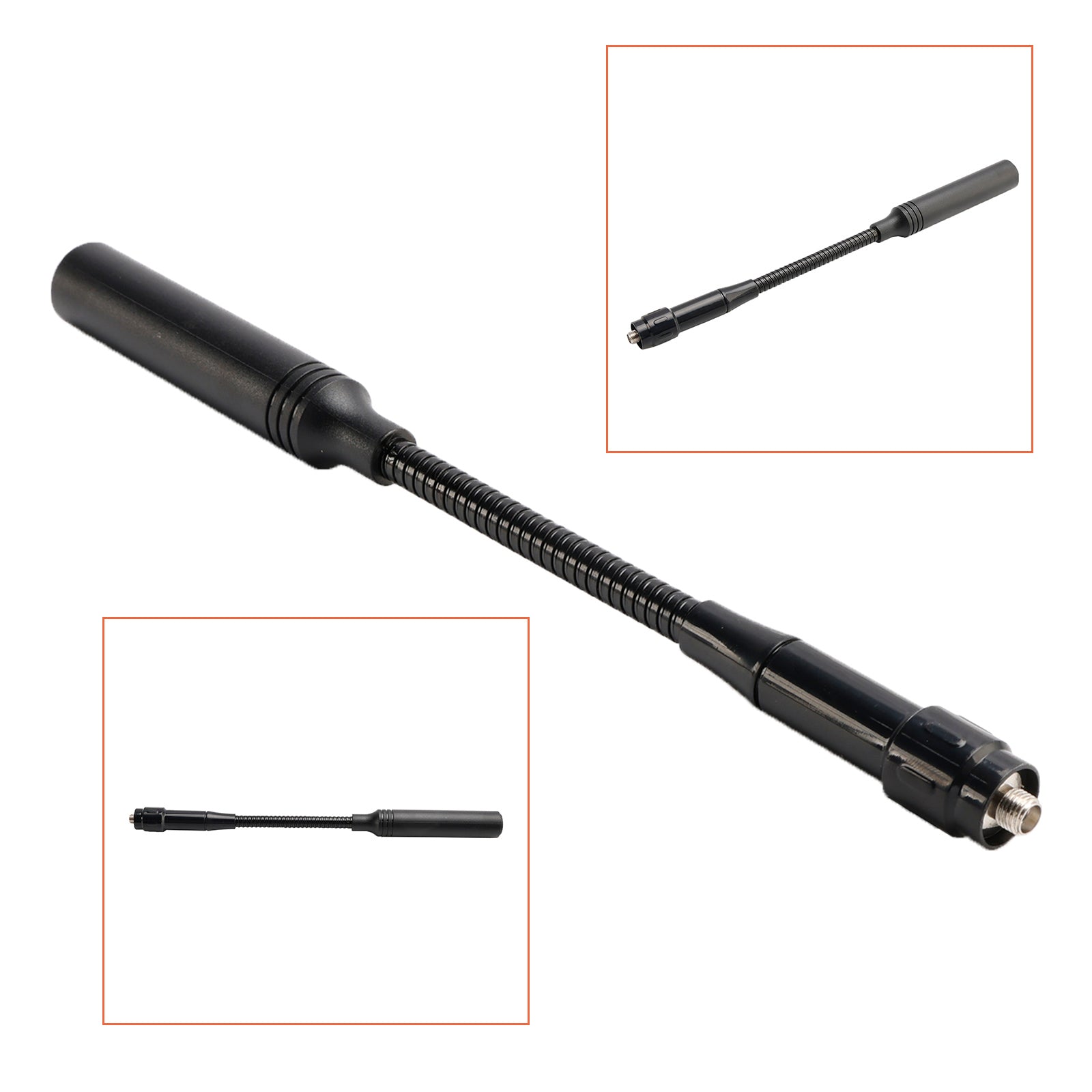 22CM Radio Gooseneck Antenna Gain CS Tactical Antenna for TK-360 UV-K5 UV5R UV9R