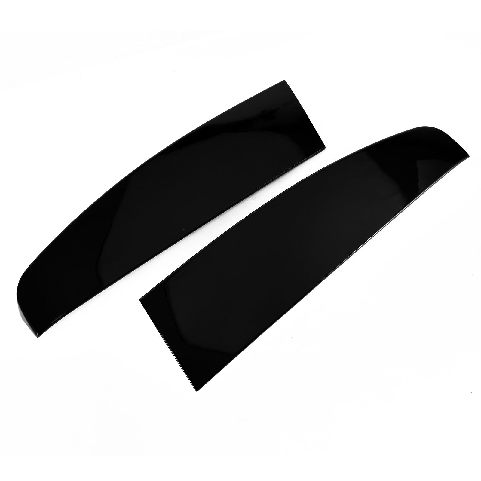 Black Rear Twin Barn Door Roof Spoiler Fit Ford Transit Custom 2012-2023