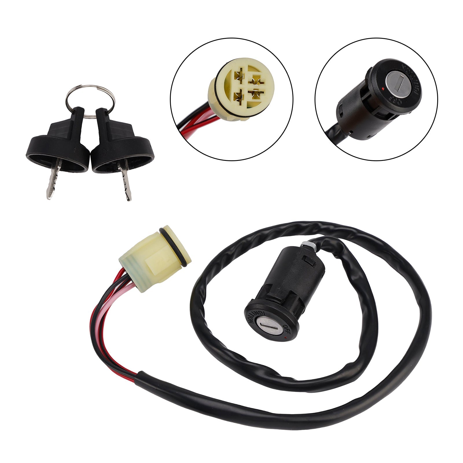 Ignition Key Switch 35100-Hp0-A00 Fits For Honda Trx500 2005-2006 420 450 650
