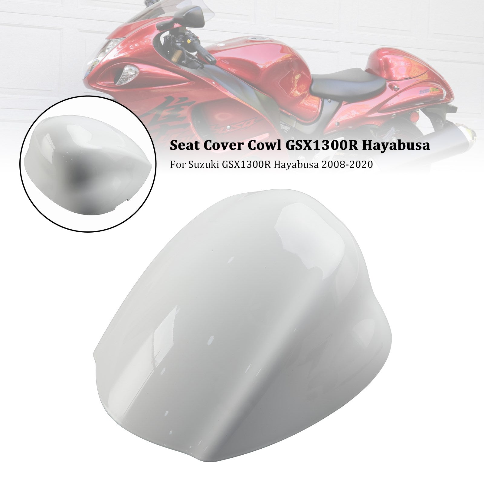 2008-2020 Suzuki GSX1300R GSX-R1300 Hayabusa Rear Seat Fairing Cover