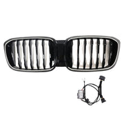 2018-2021 BMW X3 X3M G01 G08 Pre-Facelift Gloss Black Front Kidney Mesh Grill Grille 51138469959 51138469960