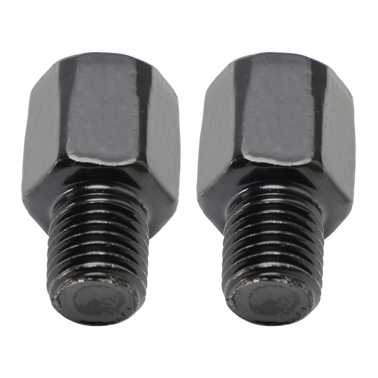 2 Universal Fit Motorcycle Scooter Mirror Adaptors 8mm Standard to 10mm Standard
