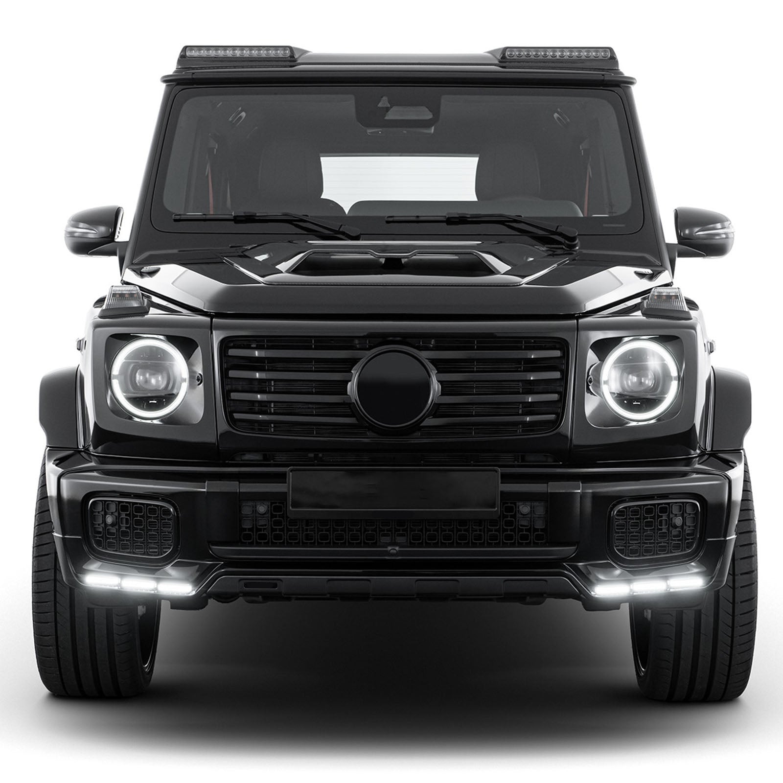 Front Bumper Diffuser Lip Fit Mercedes Benz G-Class W465 G450 G500 2025+ PP