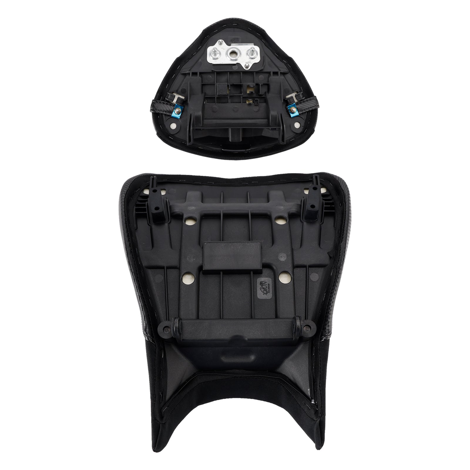 2022-2024 For Suzuki Hayabusa 1300 Lower Front W/ Rear Seat Driver Pillion Black1