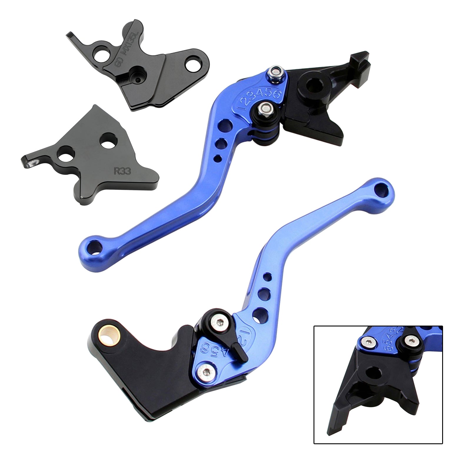 2005-2014 YAMAHA YBR125 NEW Short Clutch Brake Lever