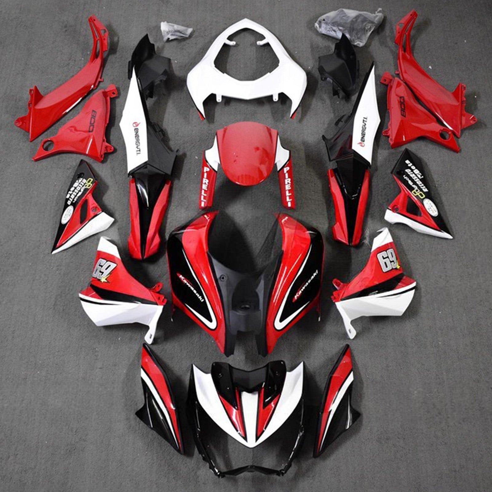 Injection Fairing Kit Bodywork Plastic ABS fit For Kawasaki Z800 2013-2018