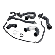 2009-2010 BMW 335i xDrive 6PCS Radiator Coolant Water Hose Pipe Kit 17128634285