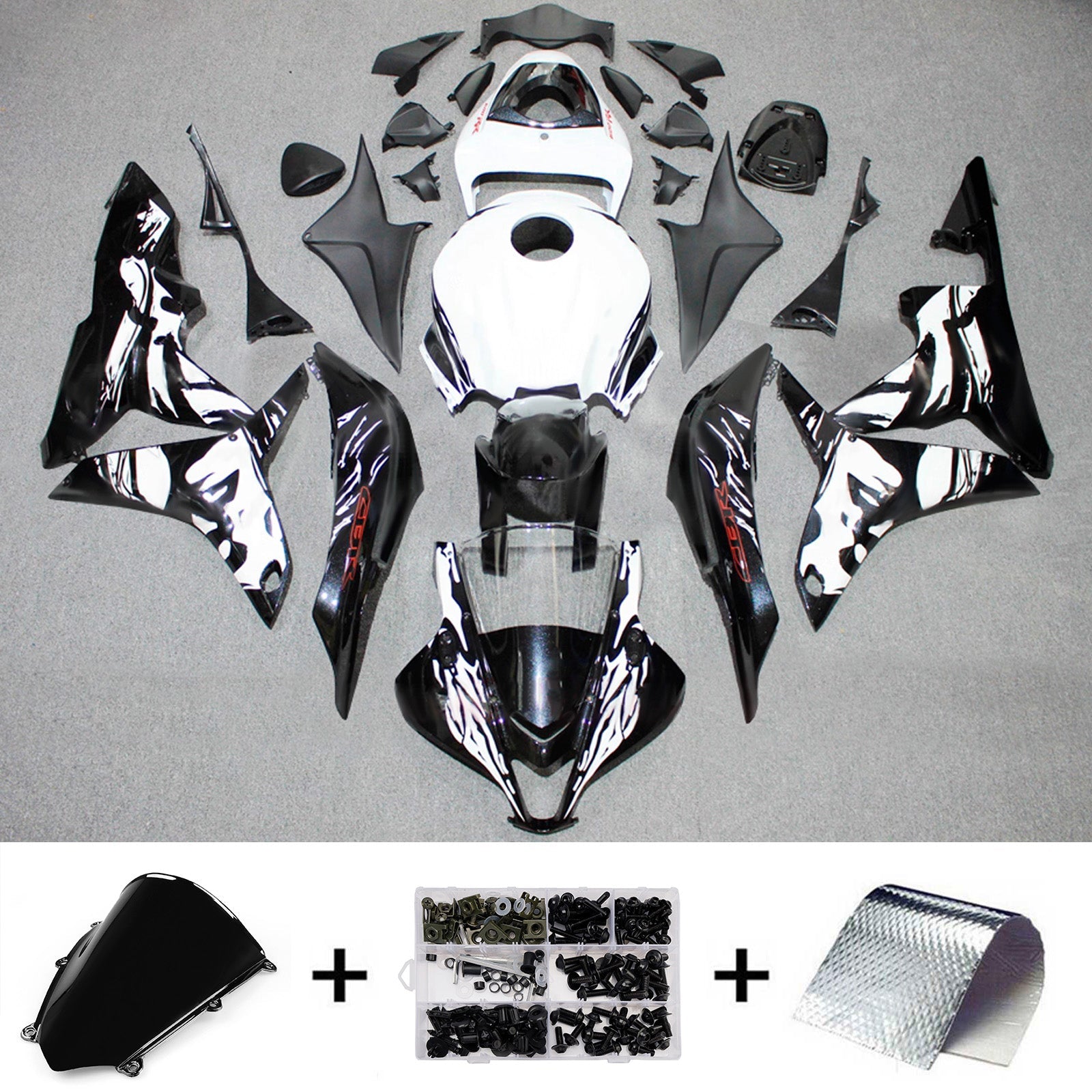 Injection Fairing Kit Bodywork Plastic ABS For Honda CBR600RR 2007-2008 F5